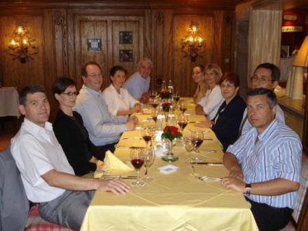Dîner à Ottrott Juin 2005
